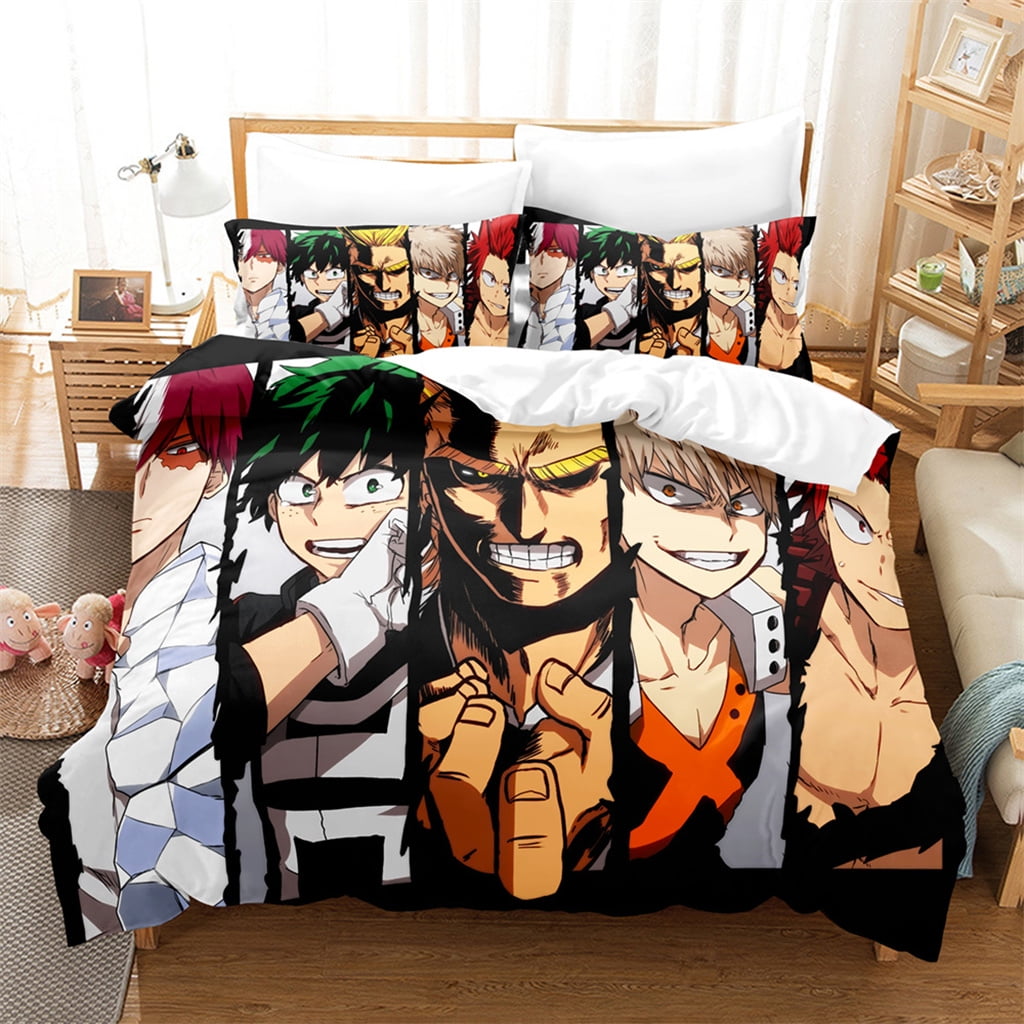 NEW My Hero Academia Bedding Bed Set Twin Full Queen King Size Deku
