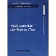 NEW MyEducationLab with Video-Enhanced Pearson eText -- Standalone Access Card -- for Introduction to Contemporary Special Education New Horizons