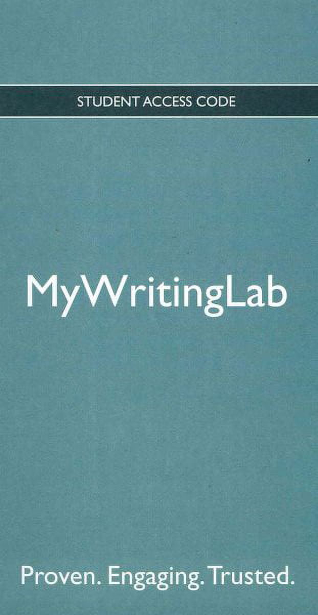 NEW MyLab Writing Generic without Pearson eText Standalone Access