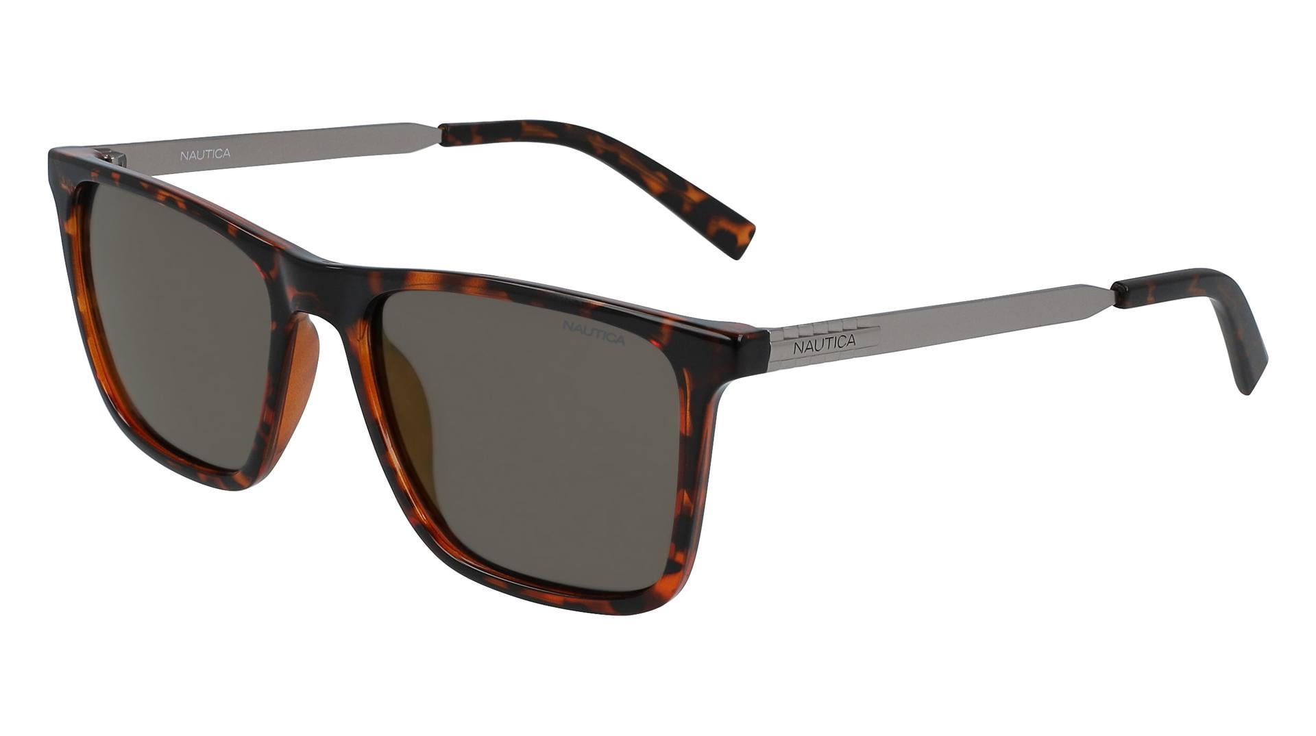 New NAUTICA N-6251S 206 Dark Tortoise POLARIZED Sunglasses with Green Lenses N6262S Sunglasses - Nautica Authorized Retailer | coolframes  main image 3