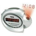 NEW NAXA NRC162 Wall Projection Digital Alarm Clock With AM/FM Radio