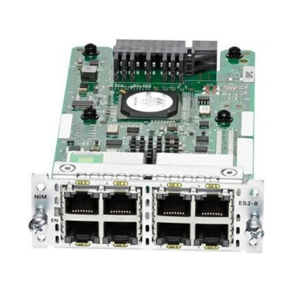 NEW NIM-ES2-8-P 8-PORT POE/POE+ SWITCH NETWORK INTERFACE MODULE FOR 4000 ISRSNE