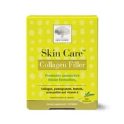NEW NORDIC Skin Care | Collagen Filler Tablets | Marine Collagen with Vitamin C Supplement for Healthy Looking, Smoother, Plump Skin | 60 Count