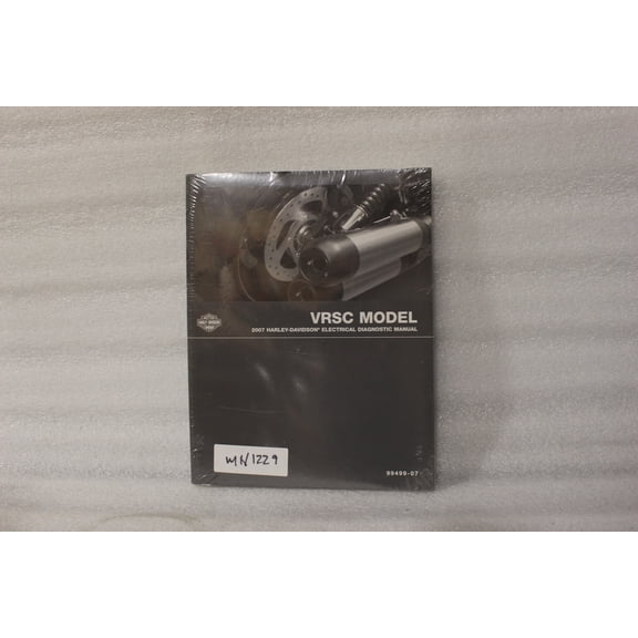 NEW NOS OEM 2007 HARLEY VRSC MODEL ELECTRICAL DIAGNOSTIC MANUAL 99499-07