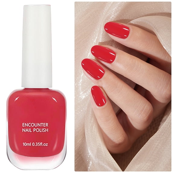 NEW Nail Polish - Non Easy Peel off Water Based Polish, Quick Dry Nail Gel, Eco-Friendly Durable Nail Color, Elegant Shades, Manicure Gift, 10ml Nail Polish for Women Adults
