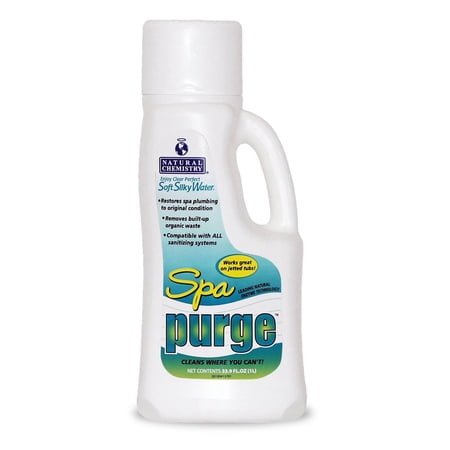 NEW Natural Chemistry 04137 Water Chemical Hot Tub Spa Purge Cleaner - 1 Liter