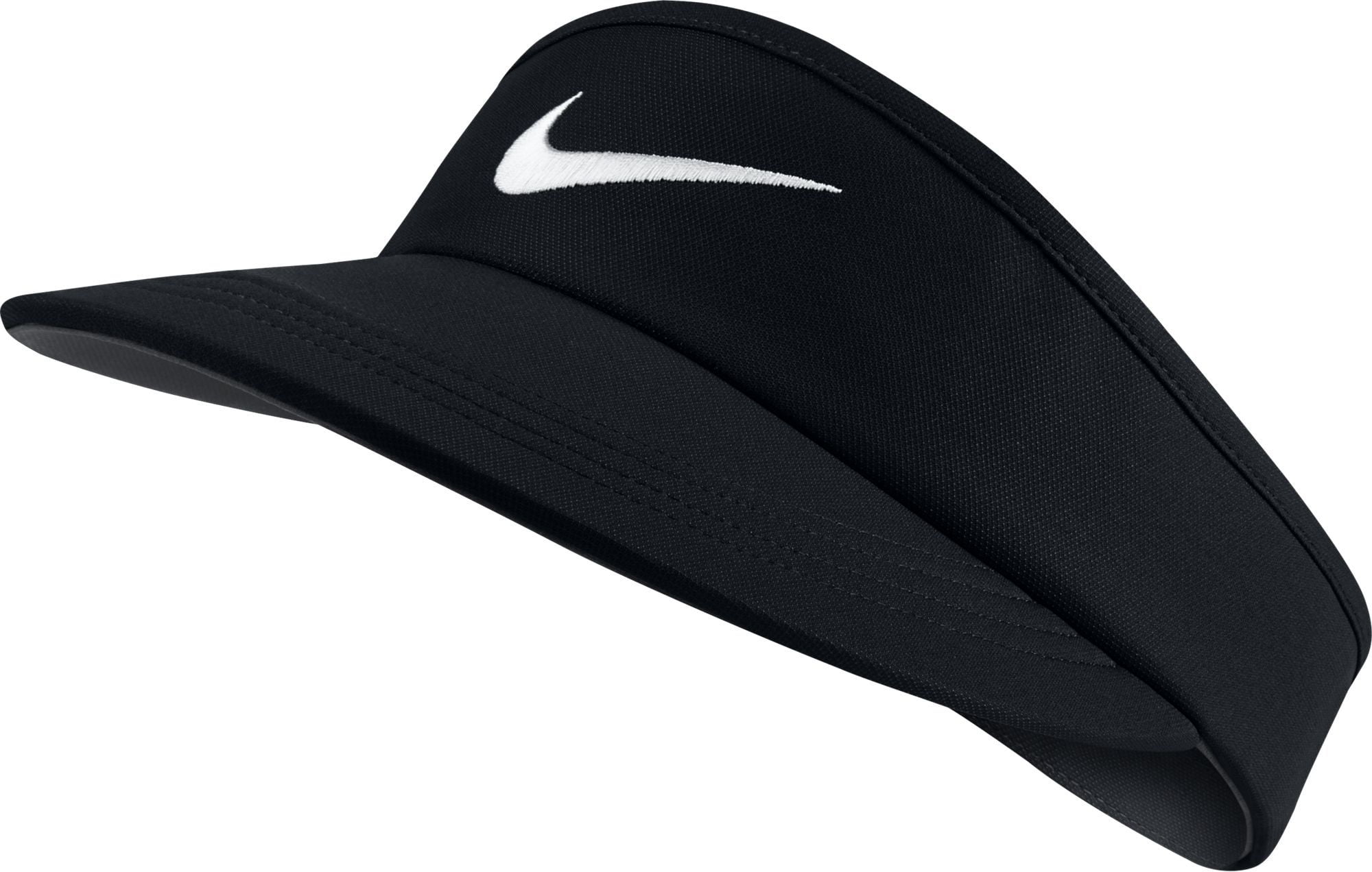 NEW Nike AeroBill Tall Black Adjustable Visor/Hat/Cap