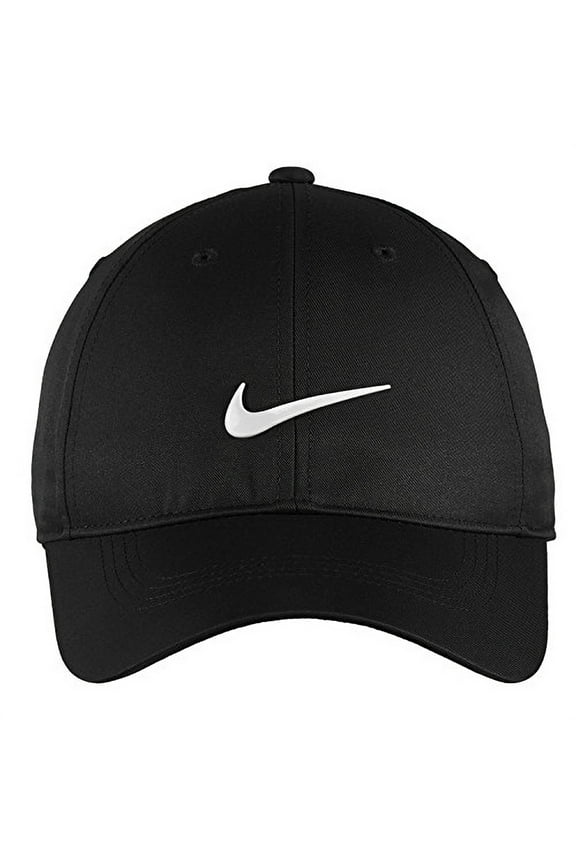 Golf Dri Fit Swoosh Front Cap Black White