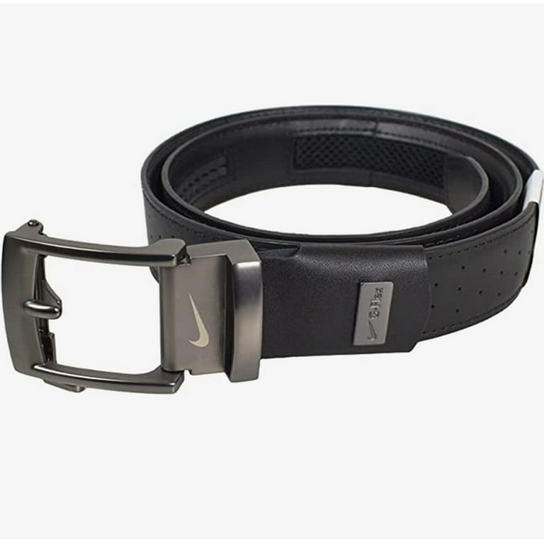 NEW Nike TW Performance Mesh G-Flex Black Golf Belt Men's NEW Nike TW Performance Mesh G-Flex Black Golf Belt Men's