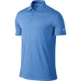 thumbnail image 1 of NEW Nike Victory Solid Polo University Blue/White Medium Shirt, 1 of 3