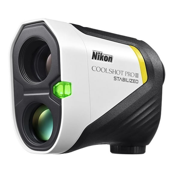 Nikon Coolshot Pro III Stabilized Laser Rangefinder with 6x Magnification, Built-In Stabilization, OLED Display, and Waterproof Construction