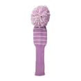 thumbnail image 1 of NEW Nitro Retro Knit Driver / Fairway Wood Headcover - Pink / White, 1 of 1