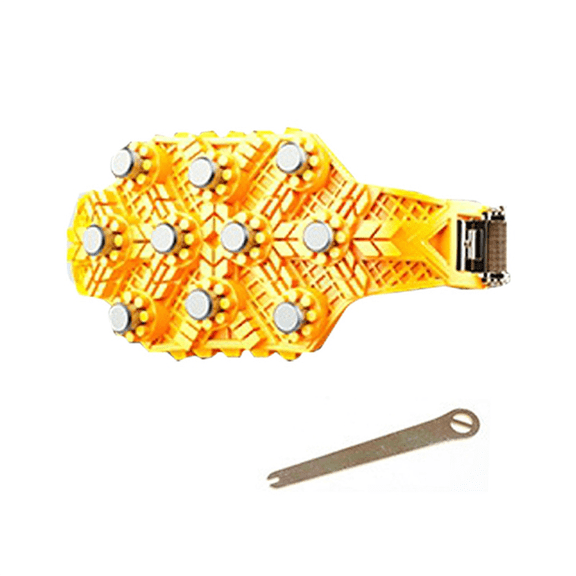 NEW Non-Slip TPU Tire Chains for Safe Driving - , Universal Fit Anti-Skid Chain All Weather Conditions