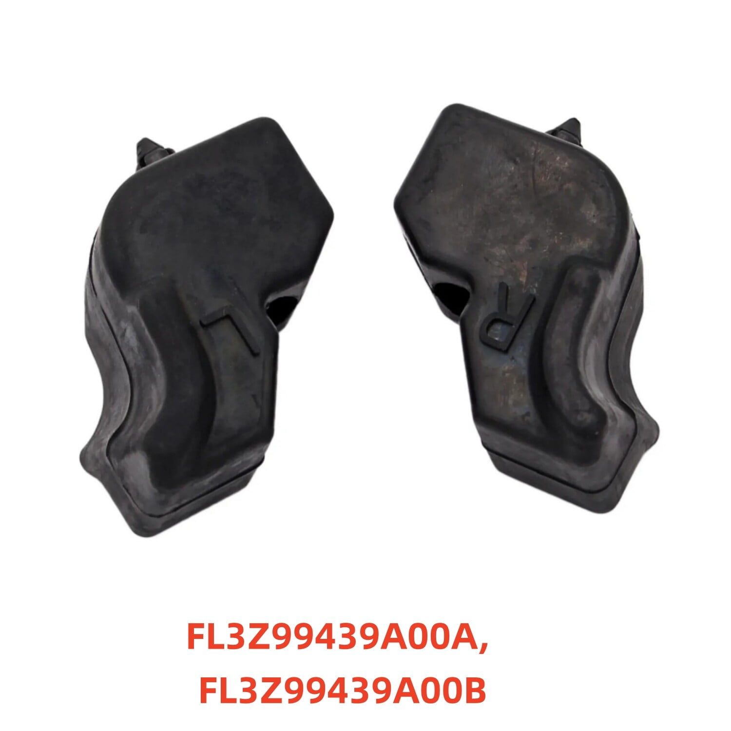 LH & RH Tailgate Top Rubber Bumper Cushion Bushings Fit For Ford F 250 F 350 F 450 F 550 Replace Hc3z 99439a00 A Hc3z 99439a00 B - View #2