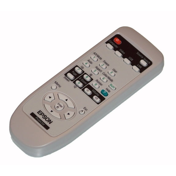 NEW OEM Epson Remote Control For EB-W8, EB-W9, EB-X10, EB-X7, EB-X8, EB-X9