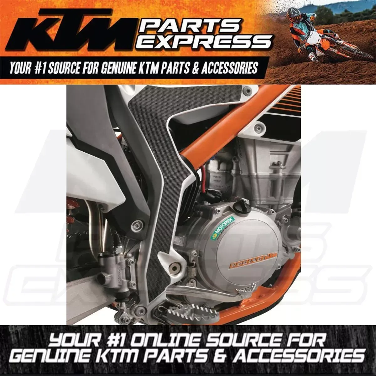 Ktm Frame Protection NEW OEM KTM FRAME PROTECTION STICKER SET FREERIDE 250 R 350 2012 ...