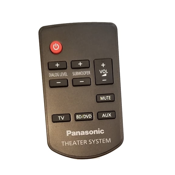 NEW OEM Panasonic Remote Control N2QYC000064 compatible with: SC-HTB20,  SU-HTB20 SUBWOOFER, SB-HTB20 FRONT SPEAKER