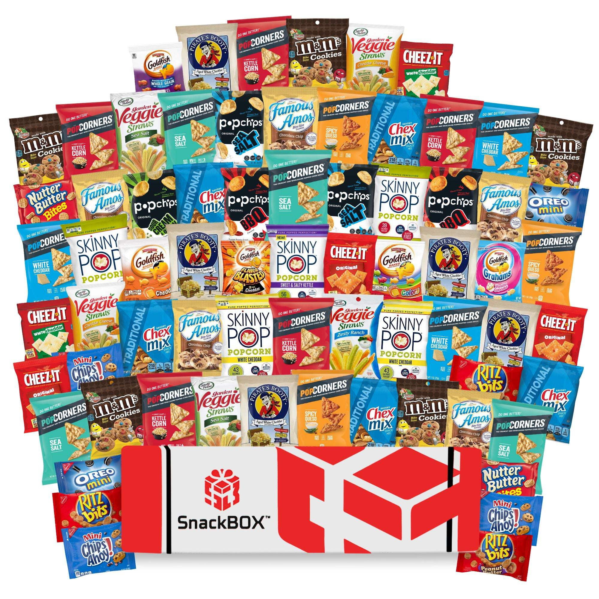 (NEW) OFFICE CHIPS & COOKIES CATERING VARIETY CARE PACKAGE (70 COUNT) | By SnackBOX