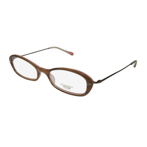 NEW OLIVER PEOPLES DIDI WOMENS/LADIES DESIGNER FULL-RIM BROWN / CHOCOLATE SOPHISTICATED LIGHT STYLE FRAME DEMO LENSES 47-18-135 EYEGLASSES/EYEGLASS FRAME