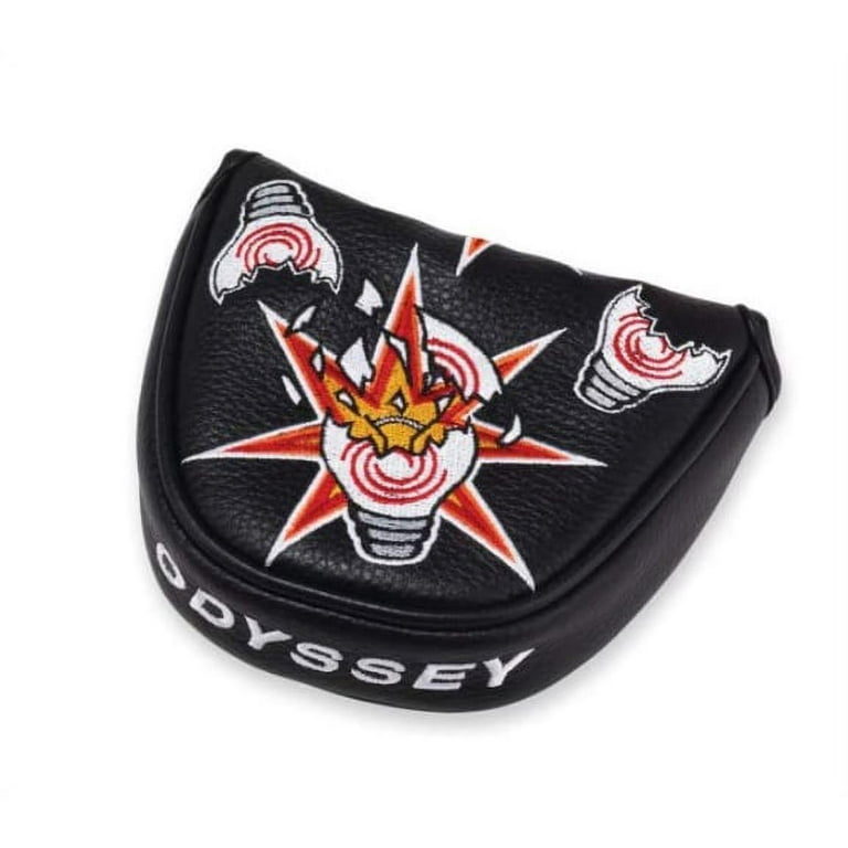 NEW Odyssey Limited Edition Lights Out Leather Small Mallet NEW Odyssey Limited Edition Lights Out Leather Small Mallet