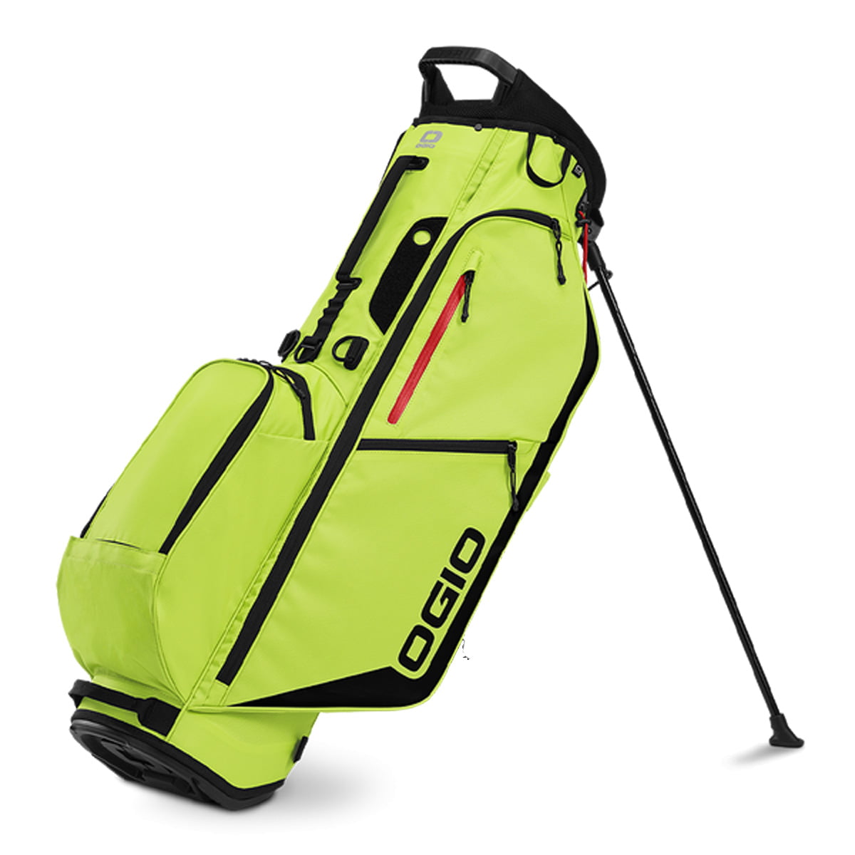 NEW Ogio Fuse 4 Neon Yellow/Black Stand/Carry Golf Bag 