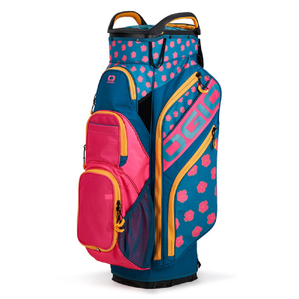 NEW Ogio Golf 2023 Woode Cart Bag 15-Way Top - Hibiscus