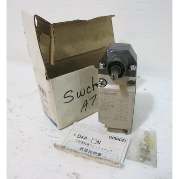 NEW Omron D4A-2717N Limit Switch B600 3,4,4X,6P,13 D4A-0700N Body D4A2717N