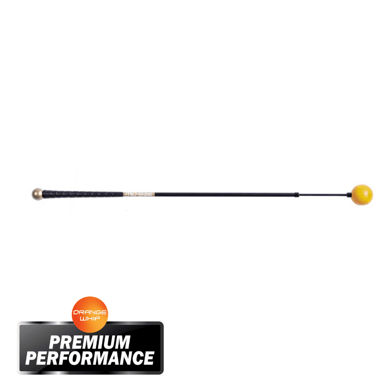 ★オレンジウィップ (Orange Whip)　ミッドサイズ 43インチ Orange Whip Midsize Golf Training Equipment, 43.5