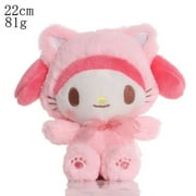 NEW Original Kawaii Sanrio Plushies Hello Kitty Cinnamonroll Kuromi Pochacco Stuffed Plush Toys Children Birthday Gifts