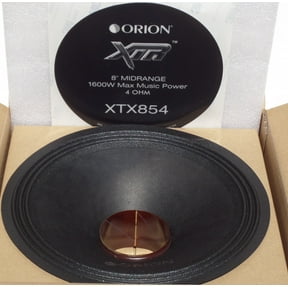 NEW Orion XTX854RK 8" 4 Ohm Replacement Voice Coil and Recone Kit for XTX854 Midrange