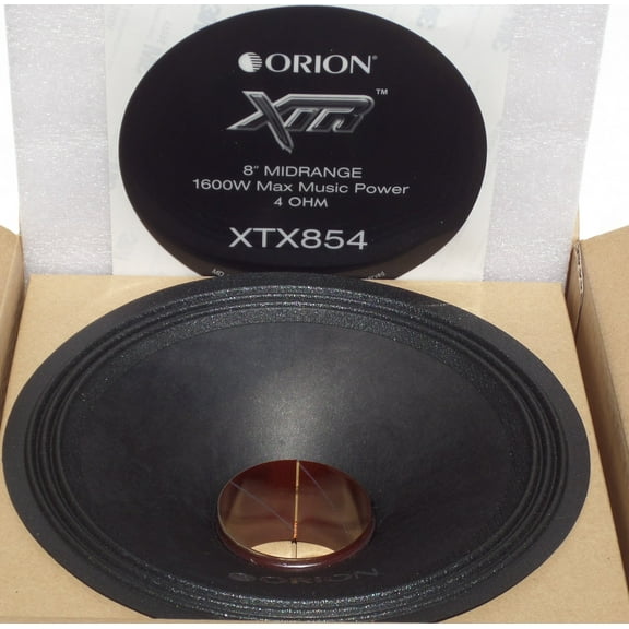 NEW Orion XTX854RK 8" 4 Ohm Replacement Voice Coil and Recone Kit for XTX854 Midrange