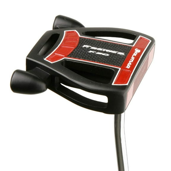 Orlimar Golf Club Black-Red F80 Mallet Style Putter 35" - Right-Handed