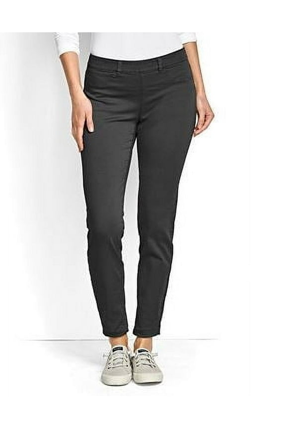 NEW!!! Orvis Women's Stone Stretch Twill Ankle Pants Pull-On Style (Black & 8)