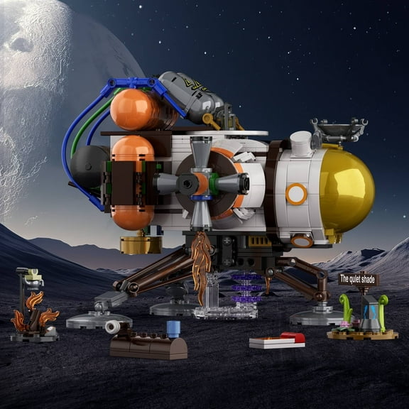 Outered Spaceship Building Block Set Ideas Movie Spacecraft Model Toys Boys and Girls Christmas Gifts (879 PCS)