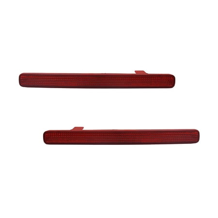 NEW PAIR OF REFLECTOR LIGHTS IS COMPATIBLE WITH ACURA TSX 2009 2010 33505-TL0-G01 33555TL0G01 33505TL0G01 AC1185100 33555-TL0-G01