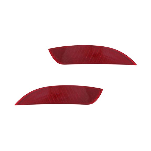 NEW PAIR OF REFLECTOR LIGHTS IS COMPATIBLE WITH FORD FOCUS 2015-2017 F1EZ-13A565-A FO1185110 FO1184110 F1EZ 13A565 B F1EZ-13A565-B F1EZ13A565B