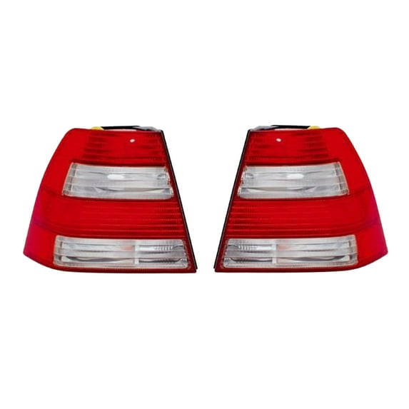 NEW PAIR OF TAIL LIGHTS COMPATIBLE WITH VOLKSWAGEN JETTA GEN4 SEDAN 2004 VW2800120 VW2801120 1JM 945 111 1JM945111 1JM-945-111