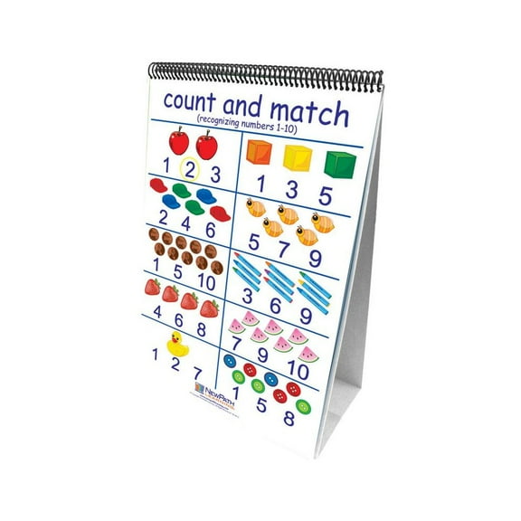 NEW PATH LEARNING Number Sense 10 Double Sided, Curriculum Mastery Flip Charts