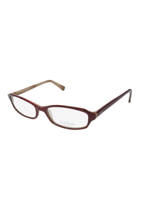 NEW PAUL SMITH 276 WOMENS/LADIES DESIGNER FULL-RIM BORDEAUX DURABLE ADULT SIZE GLAMOROUS FRAME DEMO LENSES 52-16-140 EYEGLASSES/EYE GLASSES