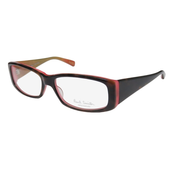 NEW PAUL SMITH 416 WOMENS/LADIES DESIGNER FULL-RIM TORTOISE / WATERMELON STUNNING UPSCALE VISION CARE FRAME DEMO LENSES 53-15-130 EYEGLASSES/EYEWEAR