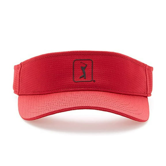NEW PGA Tour Airflux Mesh Adjustable Golf Visor - Chili Pepper