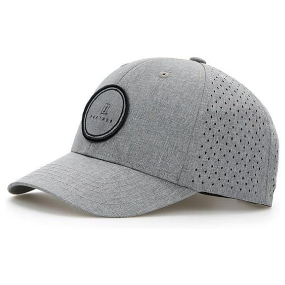 NEW PGA Tour Heather Performance Snapback Golf Hat Cap - Quiet Shade