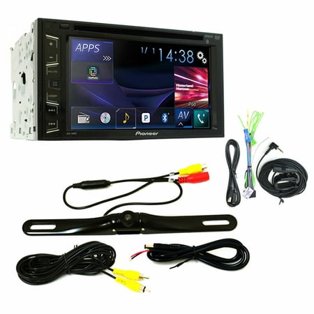 NEW PIONEER AVH-210EX USB/DVD/CD CAR STEREO + License Plate Night Vision Camera
