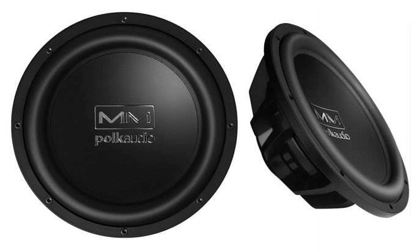 NEW POLK AUDIO MM840DVC 8" 360W Car Audio Marine Subwoofer DVC Black