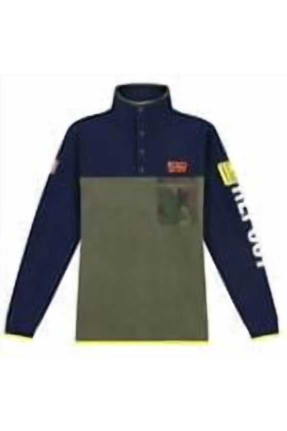 NEW POLO RALPH LAUREN = 2XL XXL= USA FLAG P-93 RLPC67 FLEECE MEN PULLOVER JACKET