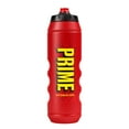 thumbnail image 1 of NEW PRIME Hydration Squeeze Bottle, 1L - Red & Yellow Special Edition, 1 of 6