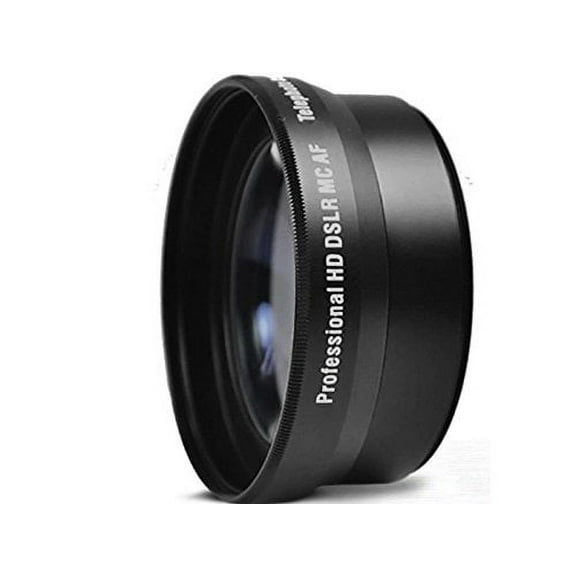NEW PRO HD 2x TELEPHOTO LENS FOR CANON EOS M EF-M 18-55mm STM KIT (52mm Compatible)