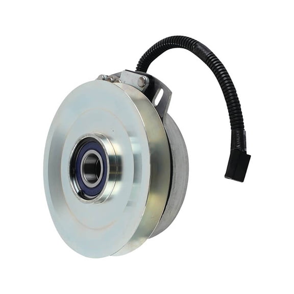 New Electric PTO Clutch Compatible with John Deere 717 Mini Frame Ztrak 521944 CCW 1.125 Inch 6.2 Inch Pulley 125 Ft-Lbs Lawn Tractor Garden Equipment