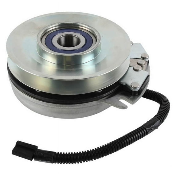 New Lawn Mower PTO Clutch Compatible with Grasshopper Model 223 Model 325 Model 329 CW 1.125 Inch 6.375 Inch Pulley 200 Ft-Lbs Woods Lawn Tractor Garden Equipment