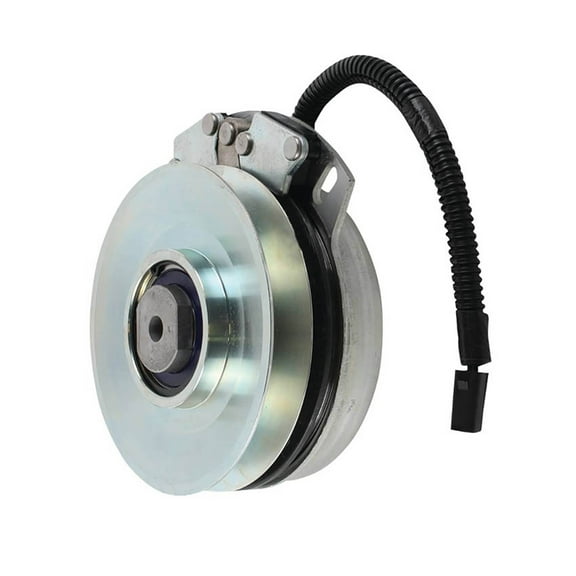 New Lawn Mower PTO Clutch Compatible with Wright Stander Small Frame Stander 42" - 15 Hp 521919 CCW 1 Inch 5.718 Inch Pulley 125 Ft-Lbs Lawn Tractor Garden Equipment